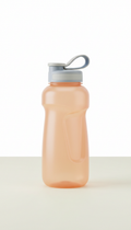 Durable water bottle in peach spritz