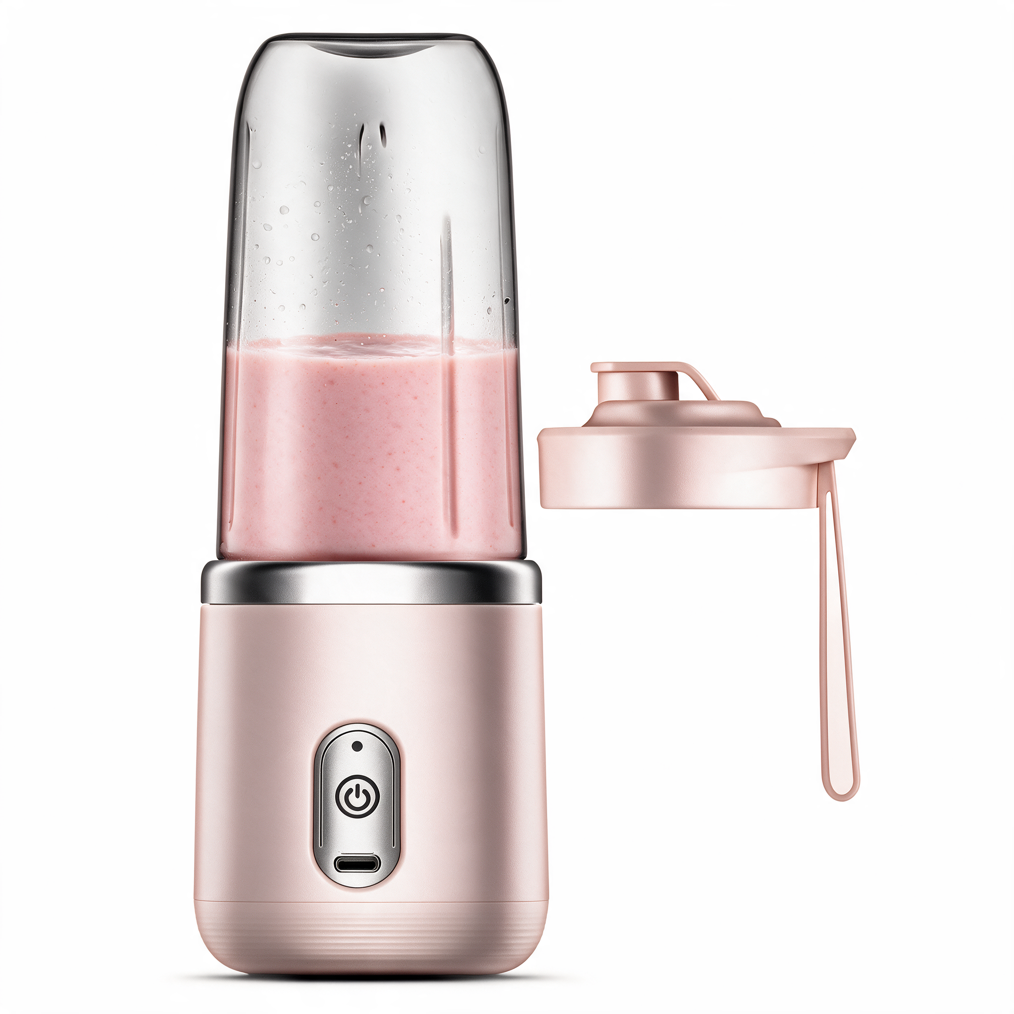 Wunderfill Portable Blender — 6-Blade, USB Rechargeable, Blend Anywhere